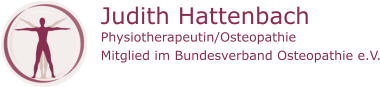 Judith Hattenbach Physiotherapeutin/Osteopathie Mitglied im Bundesverband Osteopathie e.V.